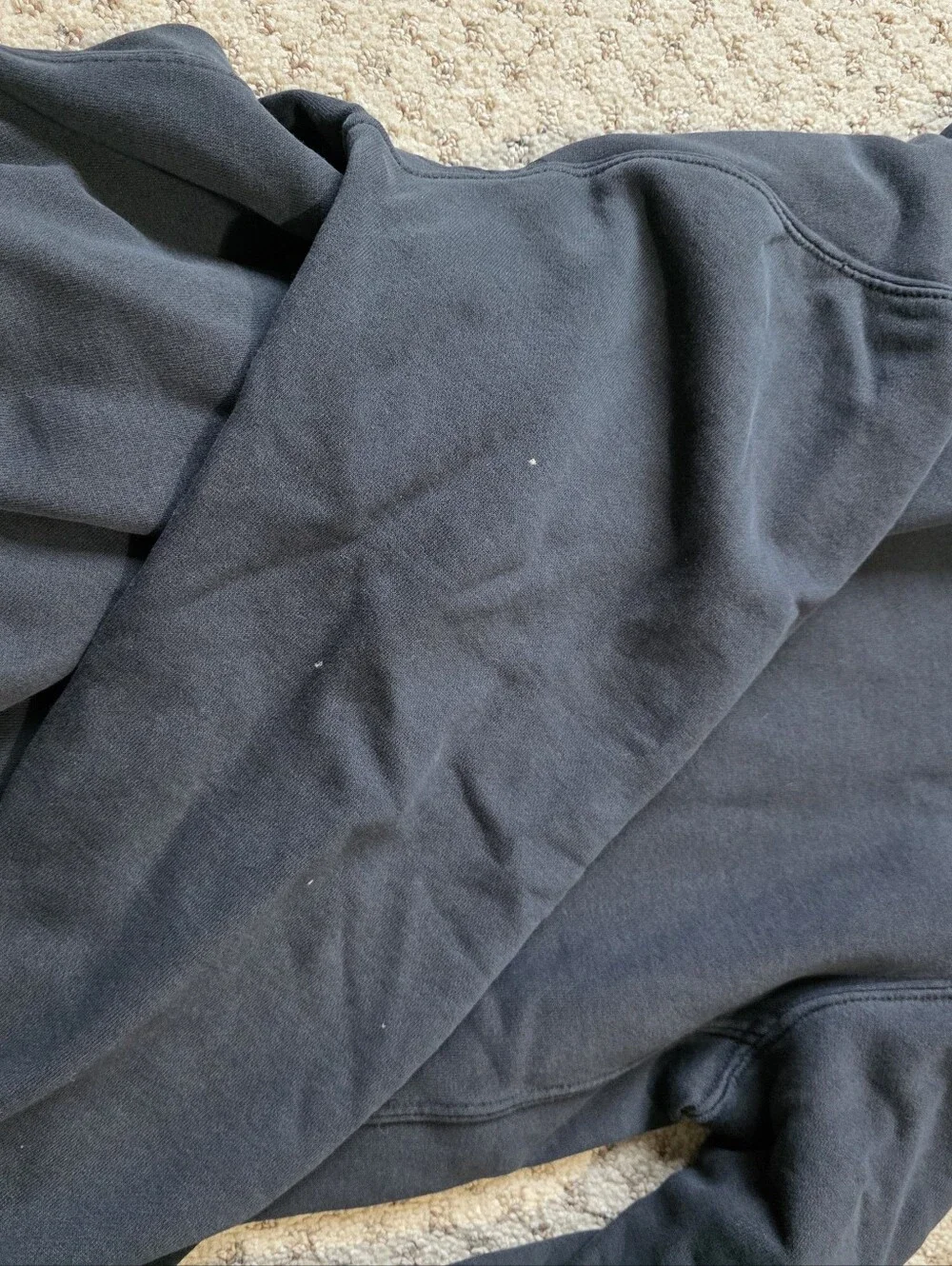 Nike Cropped Oversized Pullover Hoodie with Small Logo